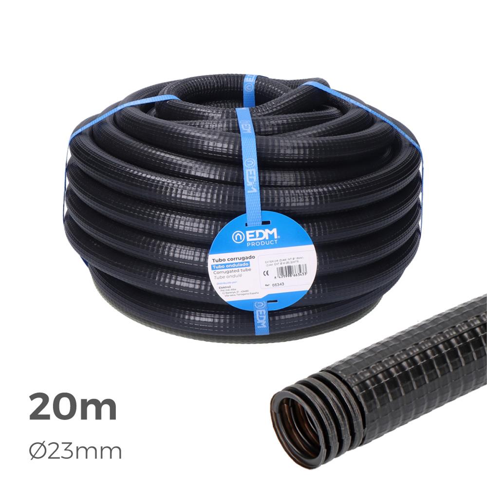 Tubo Anelado Exterior 23mm Ce M-32 20mts