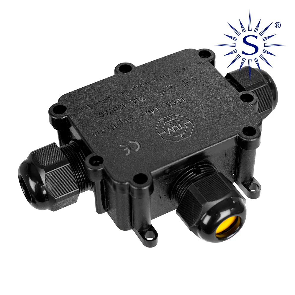 Caixa de Conexão para Luminárias para Exterior Es.