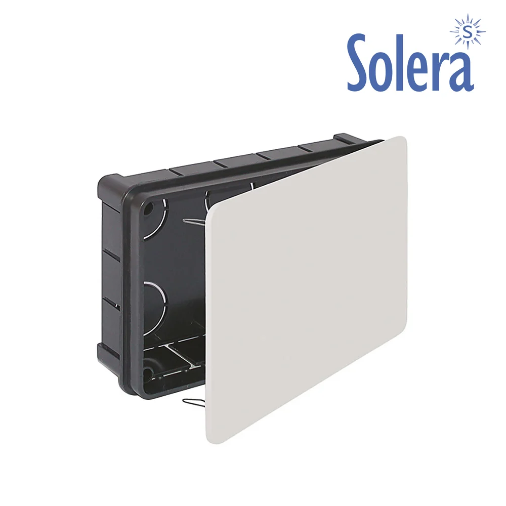 Caixa Retangular 160x100x50mm Garra Metalica Sole.