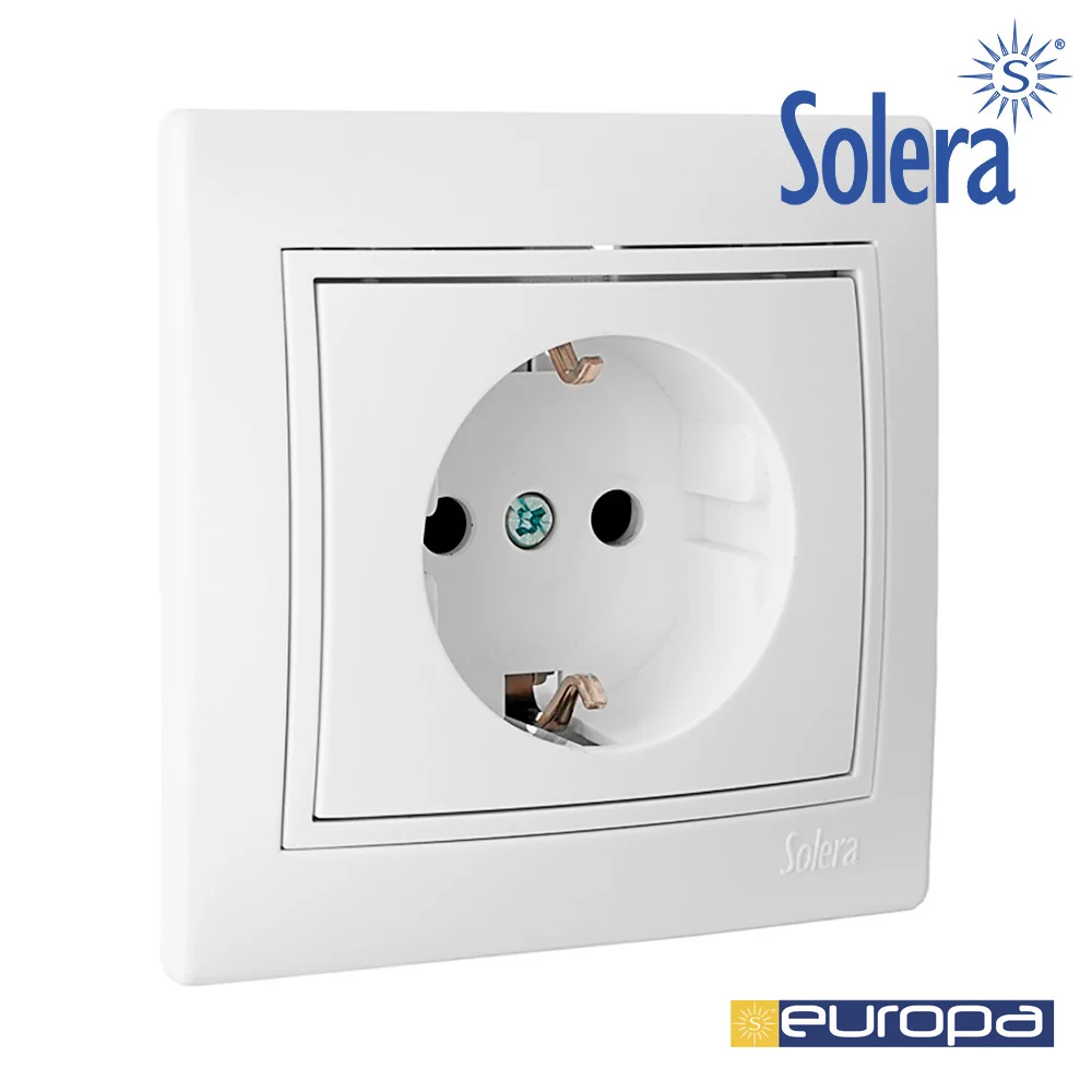 Base Bipolar Com T/t Lateral 16a 250v S.europa So.
