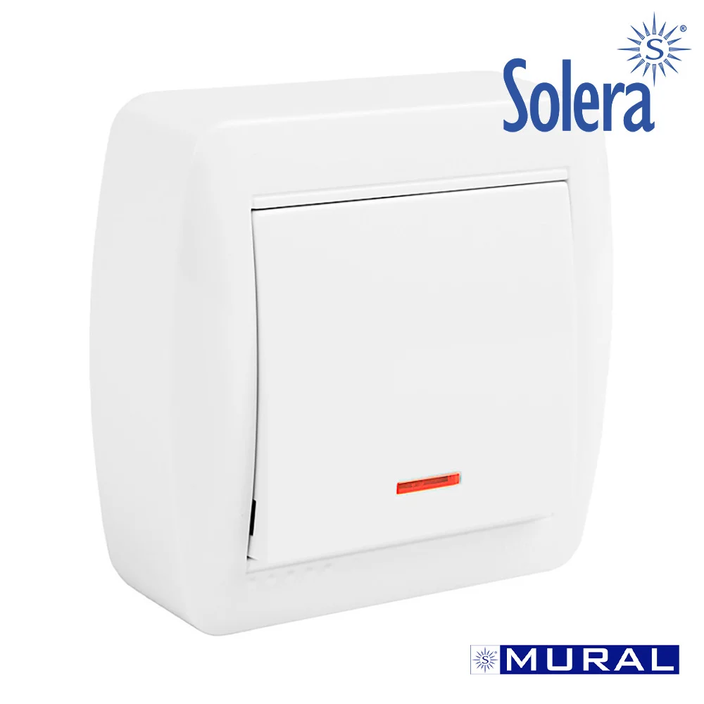 Interruptor De Pólo Único Com Luz Indicadora 74x72