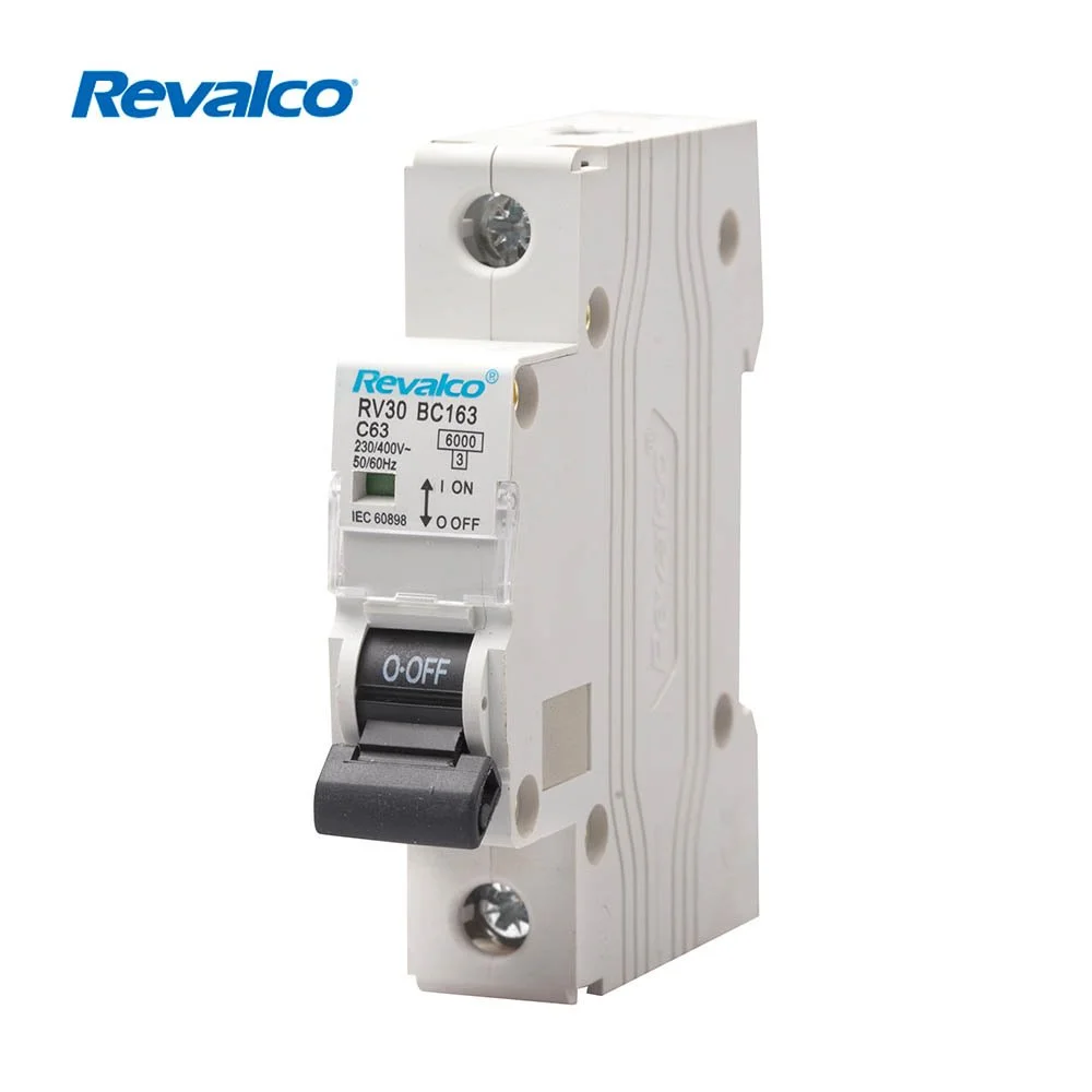 Disjuntor Magnetotérmico Revalco 1 Polo 40a C 6ka Resid/Terciário