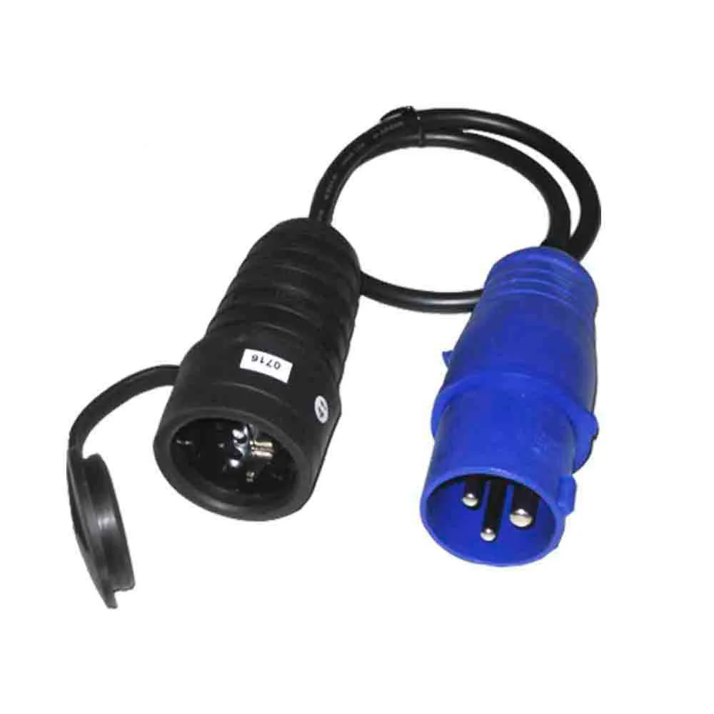 Ficha Cetac + Cabo + Tomada T/tl 16a