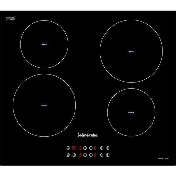 Vitroceramic Hob 4 Burners 7000w Mi 1501 (Black) - Meireles
