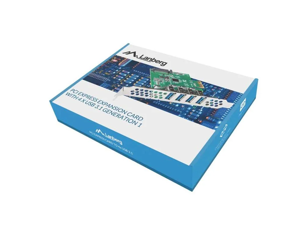 Lanberg Pce-Us3-004 Interface Cards/Adapter Internal Usb 3.2 Gen 1 (3.1 Gen 1)