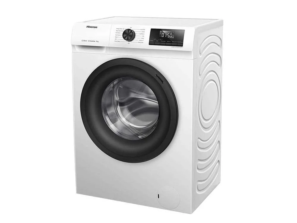 Washing Machine Wfqp8014evm 8kg 1400rpm (White) - Hisense