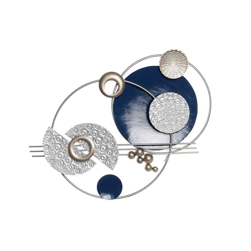 Decoração de Parede DKD Home Decor Cinzento Azul .