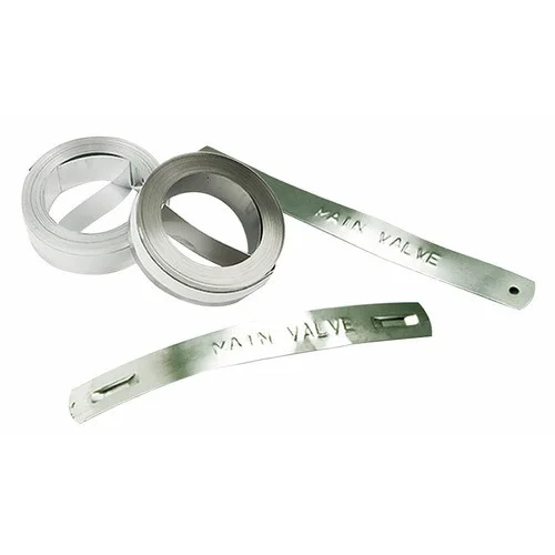 Dymo Prägeband Rhino         12mmx4.80m Alu   Nicht Klebend