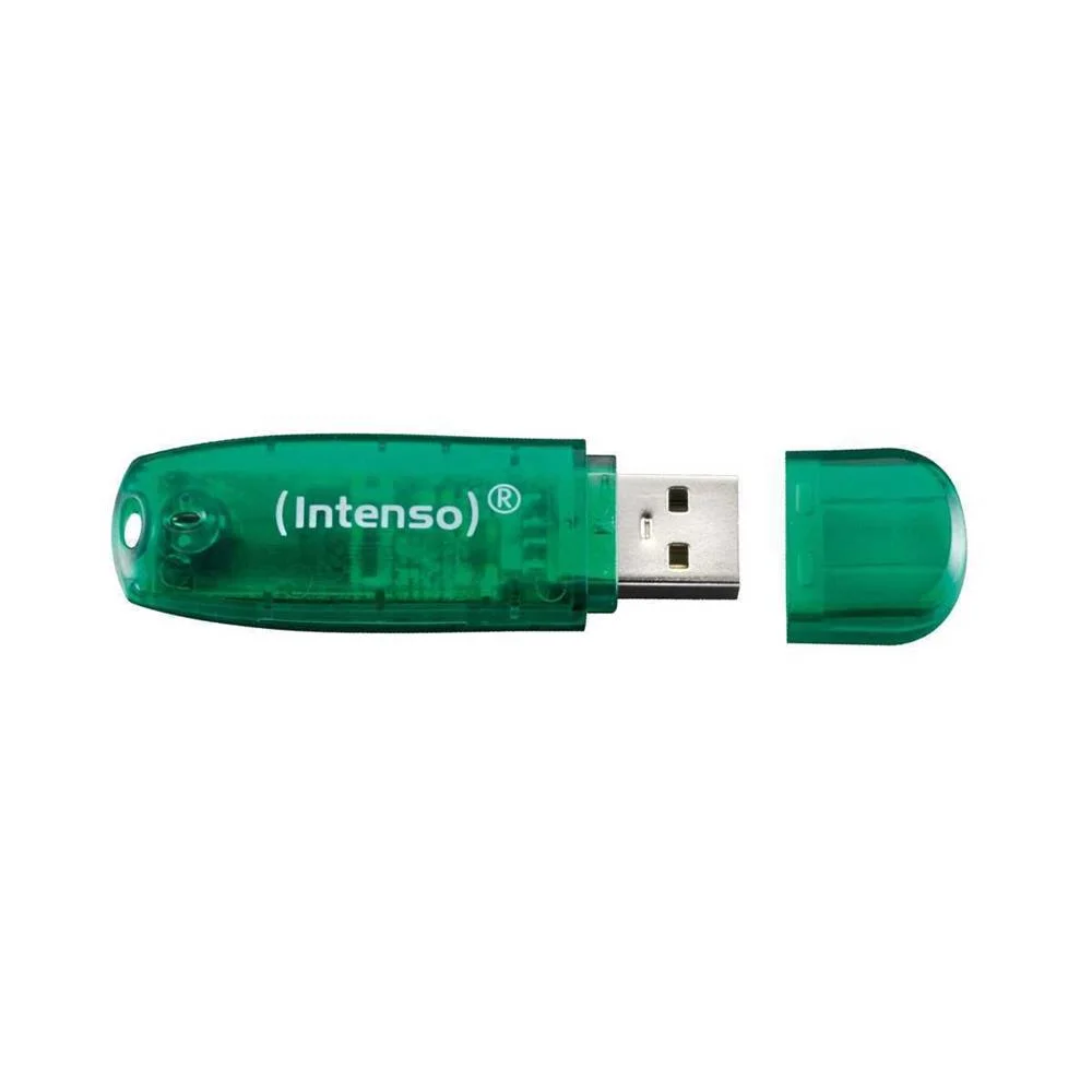 Usb-Stick  8gb Intenso 2.0 Rainbow Line Retail