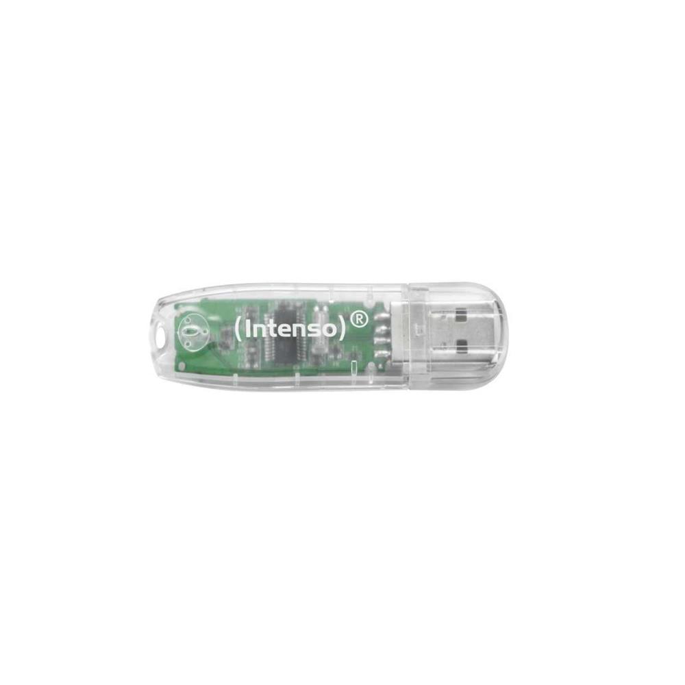 Memoria Usb Intenso Rainbow Line 32 Gb Transparen.