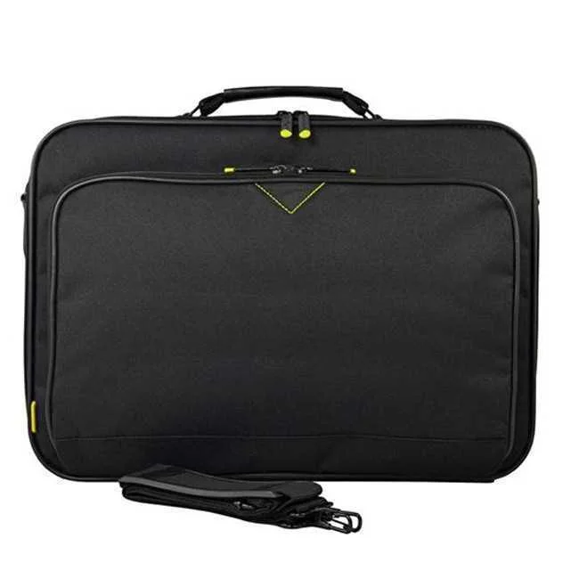 Techair Tasche Classic Essential   16-17.3" 1f 1t Schwarz