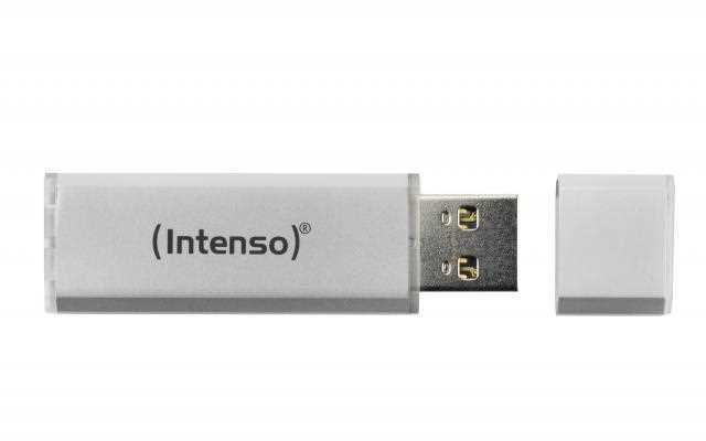 Pendrive Intenso 3531492 Usb 3.0 256 Gb Plateado .