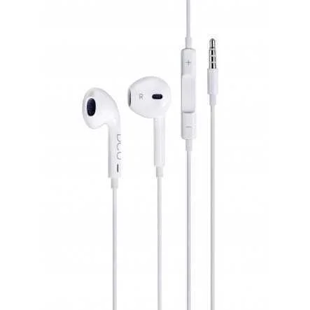 Auriculares de Botão Dcu 34151000 Branco 
