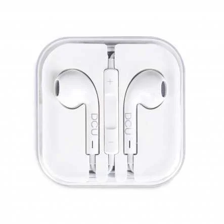 Auriculares de Botão Dcu 34151000 Branco 
