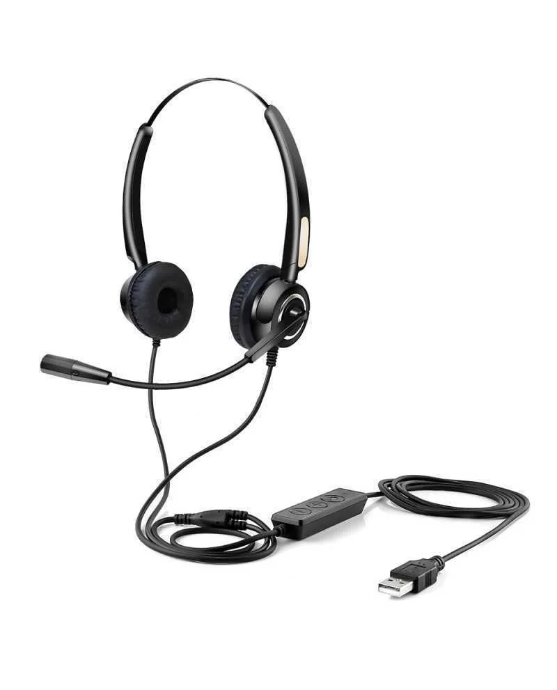 Over-The-Ear Usb Wired Headset Accs