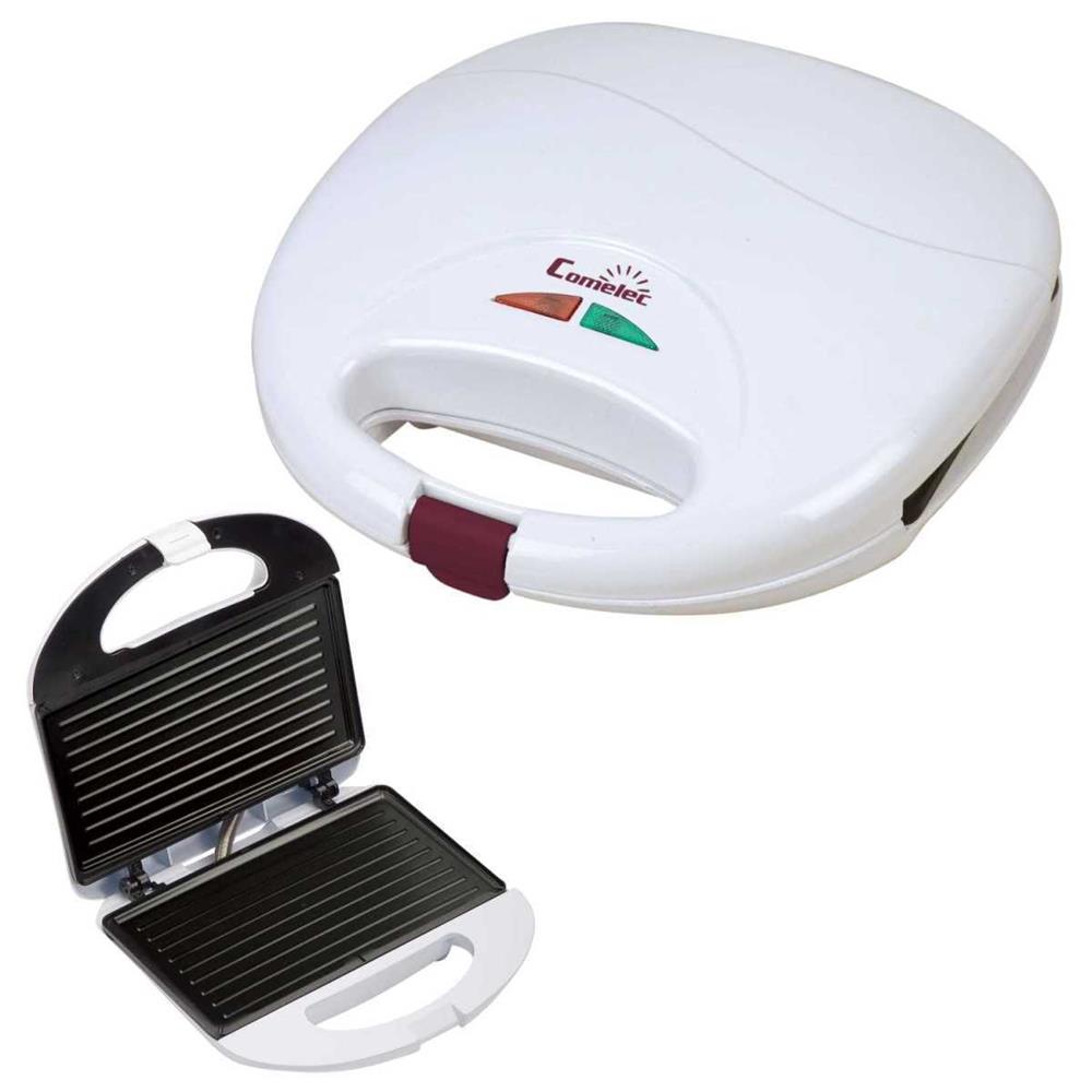 Sandwichera Grill Comelec Sa1205b 700w Blanco 700w