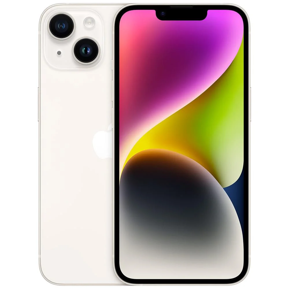 Mobile Phone iPhone 14/128g Starlight Mpur3 Apple