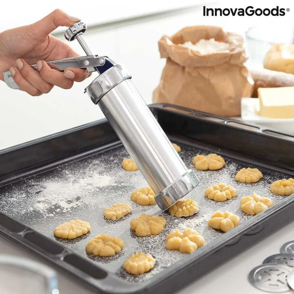 Máquina Para Fazer Bolachas e Saco Pasteleiro 2em.