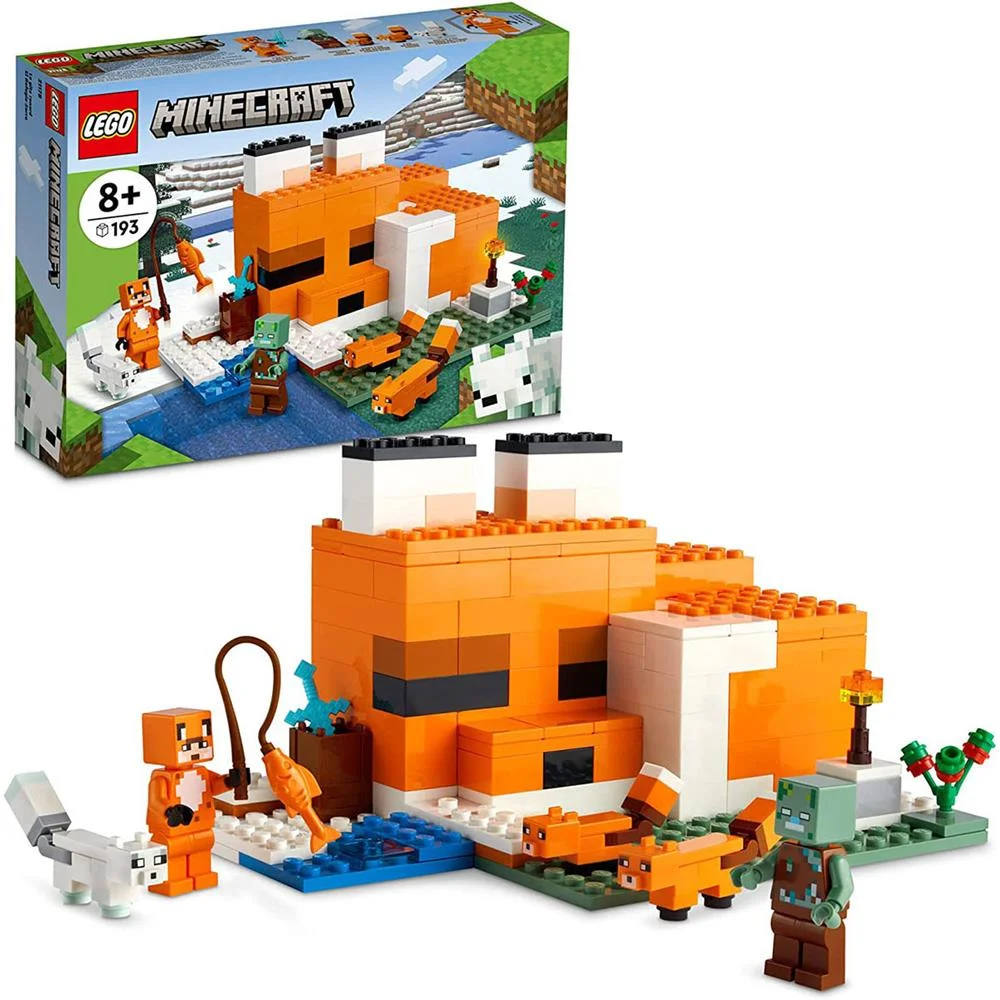 Lego Minecraft 21178 Foxes' Habitat