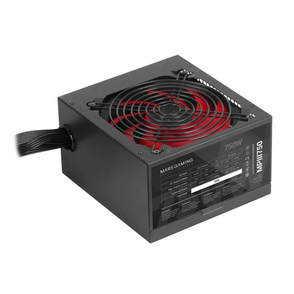 Fuente de Alimentación Mars Gaming Mpiii750 750w .
