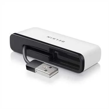 BELKIN F4U021BT HUB DE INTERFACE 480 MBIT/S PRETO.