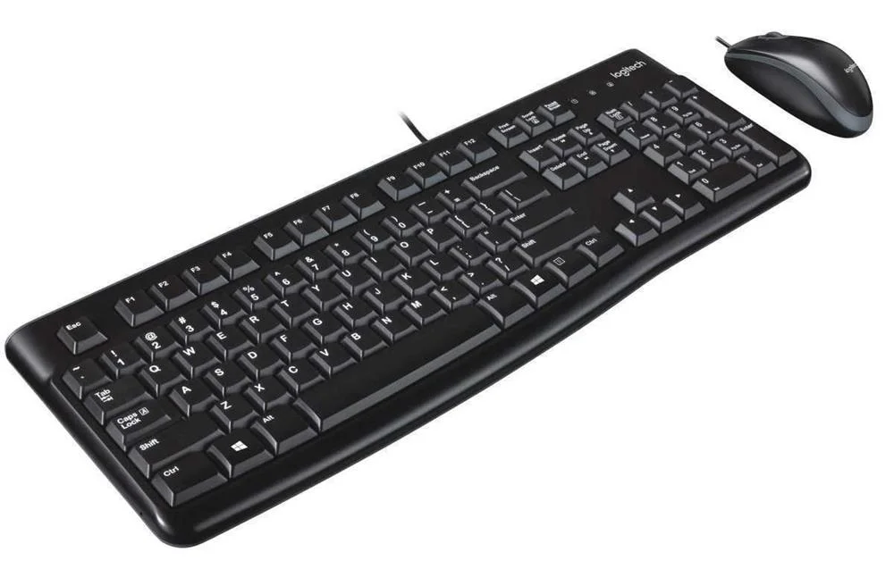 Logitech Desktop Mk120 Teclado Rato Incluído Usb .