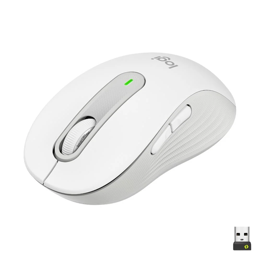 Logitech Signature M650 M Mouse White 910-006255 5099206097247