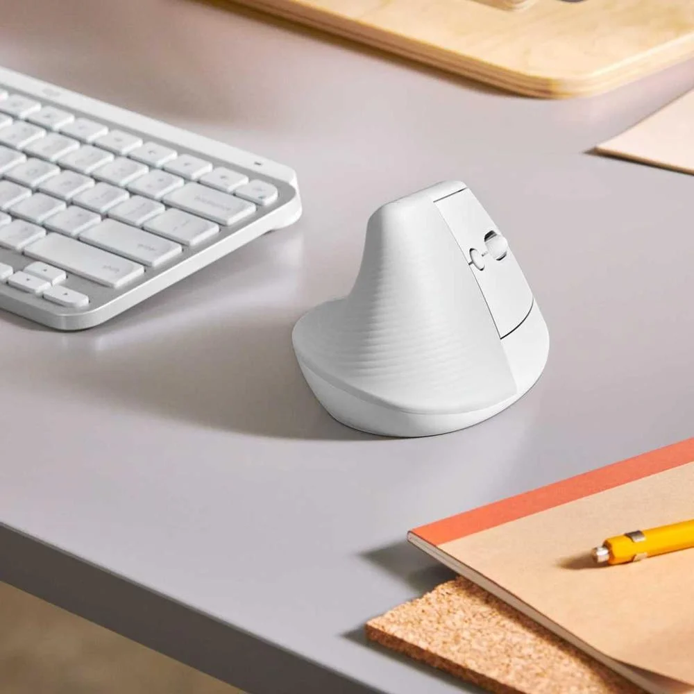 Logitech Lift Right Rat Rf Wireless + Blue.