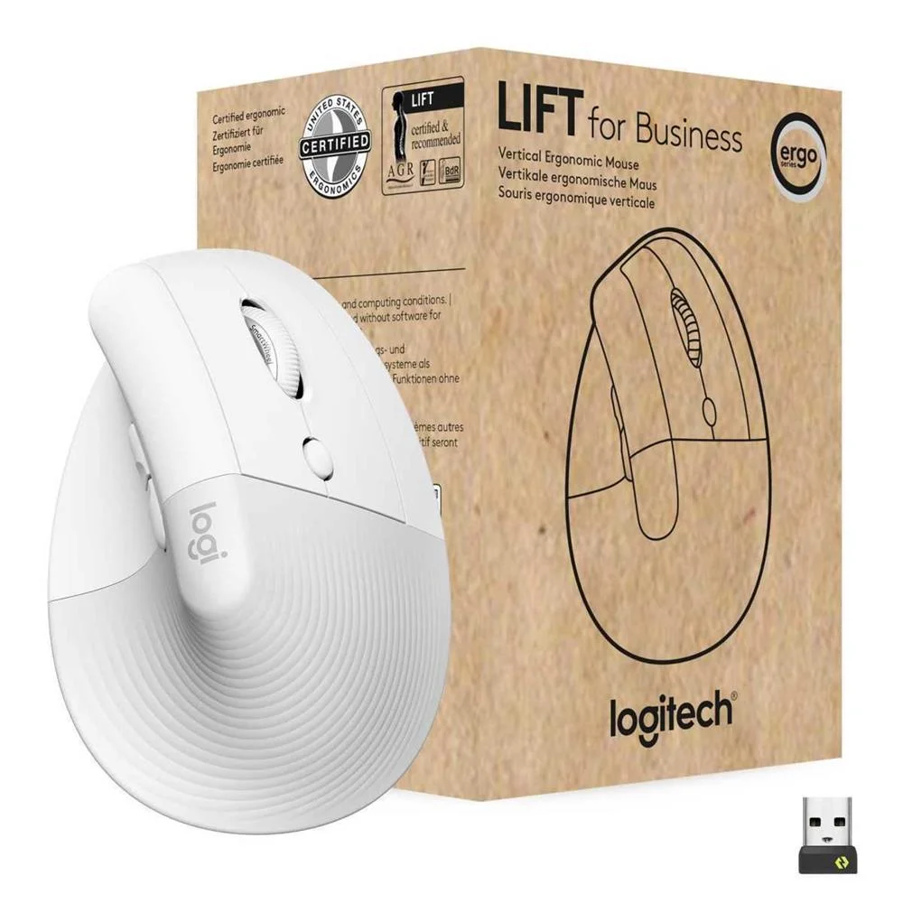 Logitech Lift For Business Rato Mão Direita Rf Wi.