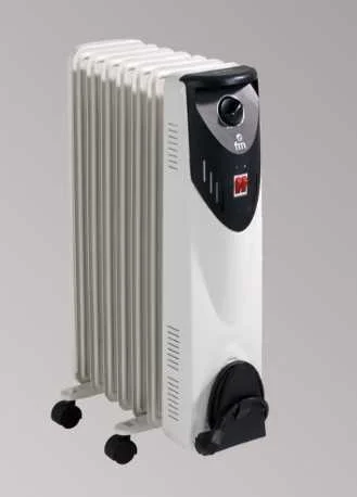 Radiador Fm Br-15  Aceite 1500w 7 Elem