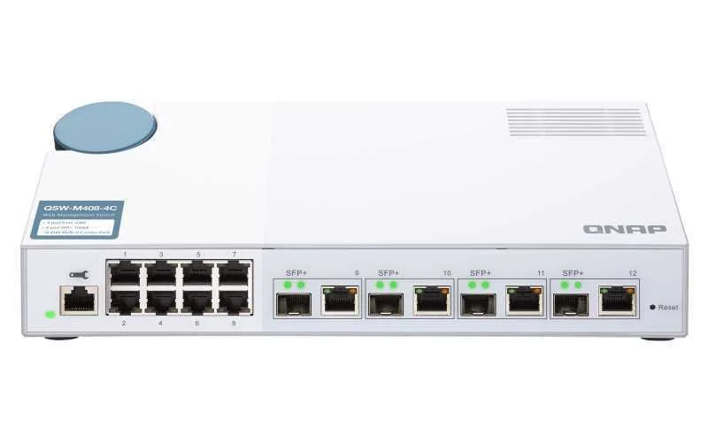 Qsw-M408-4c  8 Port 1gbps  4 Port 1