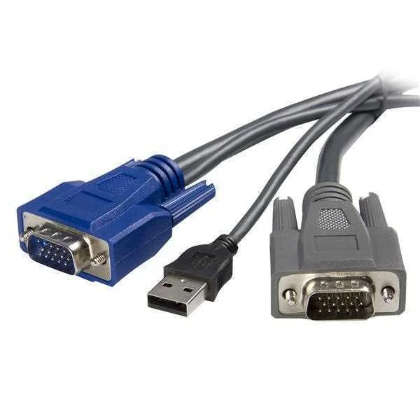 Cable Kvm 18m 2 En 1 Vga Usb   Cabl