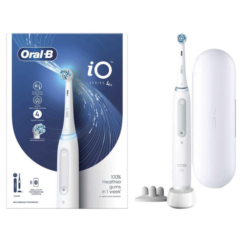 Escova de Dentes Elétrica Oral-B Io Série 4s Branco