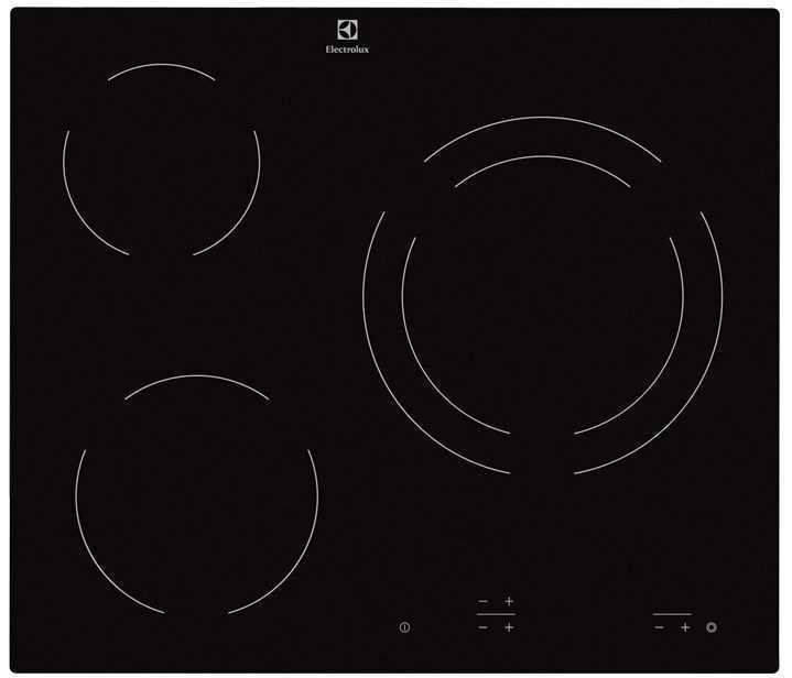 Placa Vitrocerámica Electrolux Ehf6231 60 Cm