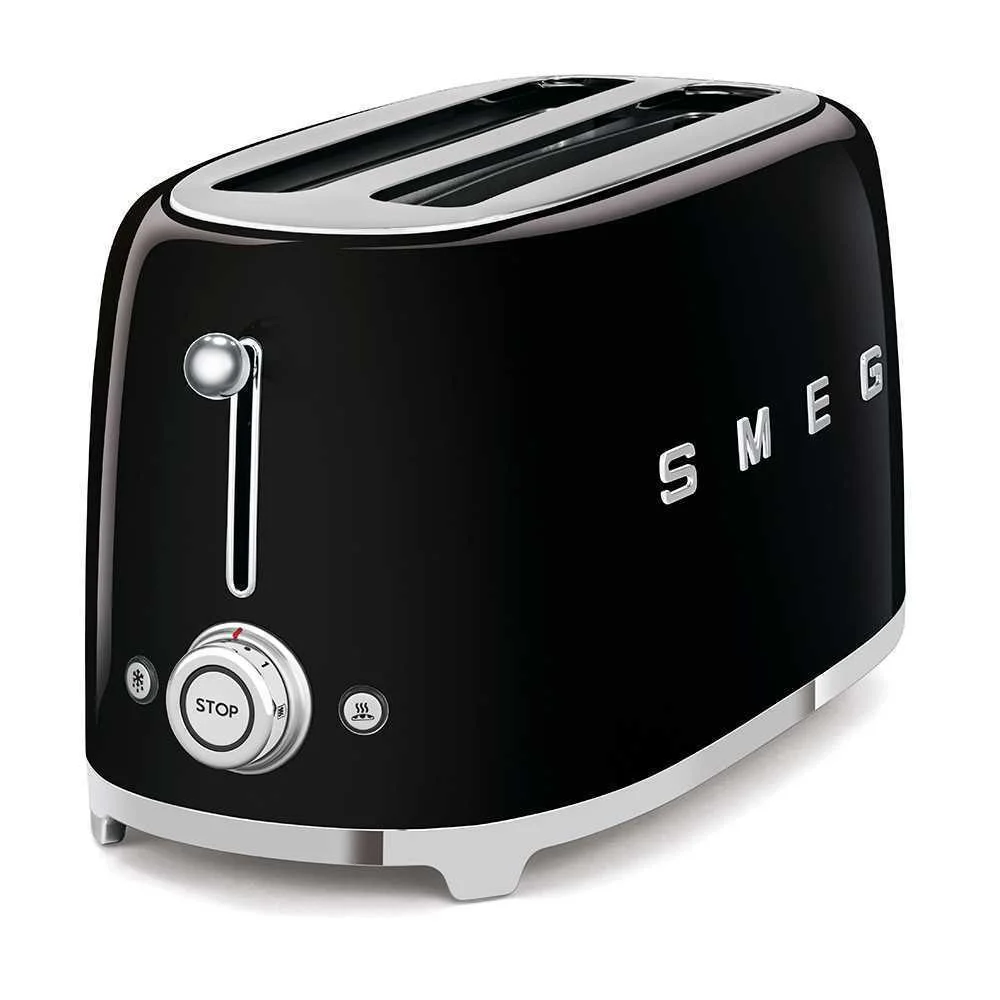 Smeg Tsf02bleu para Pegar 4 Rebanadas 1500 W Negr.