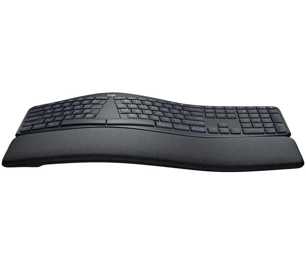 Teclado Logitech Ergo K860 Preto Cinzento Qwerty Espanhol 