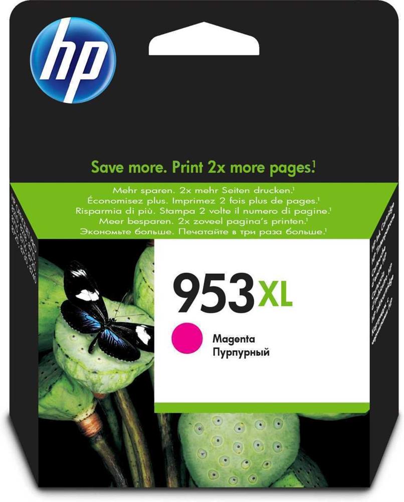 Hp Tinteiro Original 953xl Magenta de Elevado Ren.