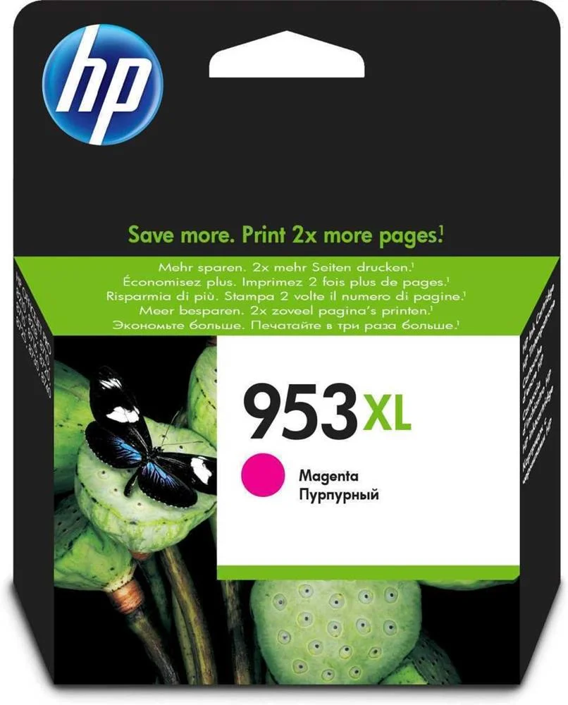 Hp Tinteiro Original 953xl Magenta de Elevado Ren.