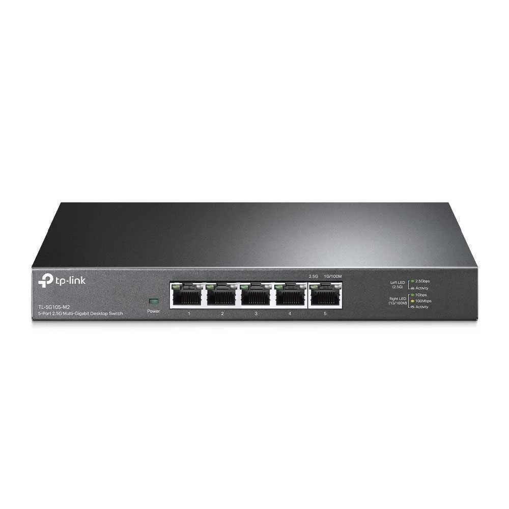 Switch 5p 2,5gigabit Tp-Link Tl-Sg105-M2 - Caixa Metalica