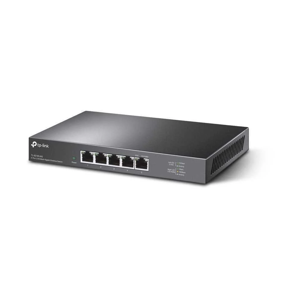 Switch 5p 2,5gigabit Tp-Link Tl-Sg105-M2 - Caixa Metalica