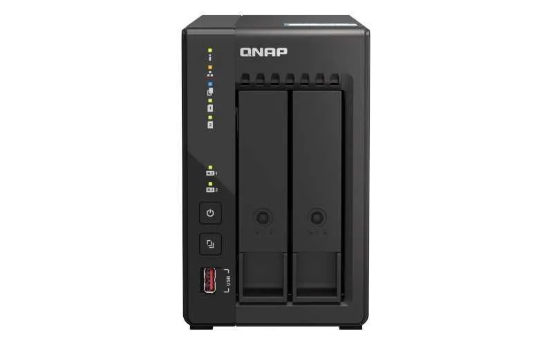Qnap Ts-253e Nas Tower Ethernet Lan Preto J6412