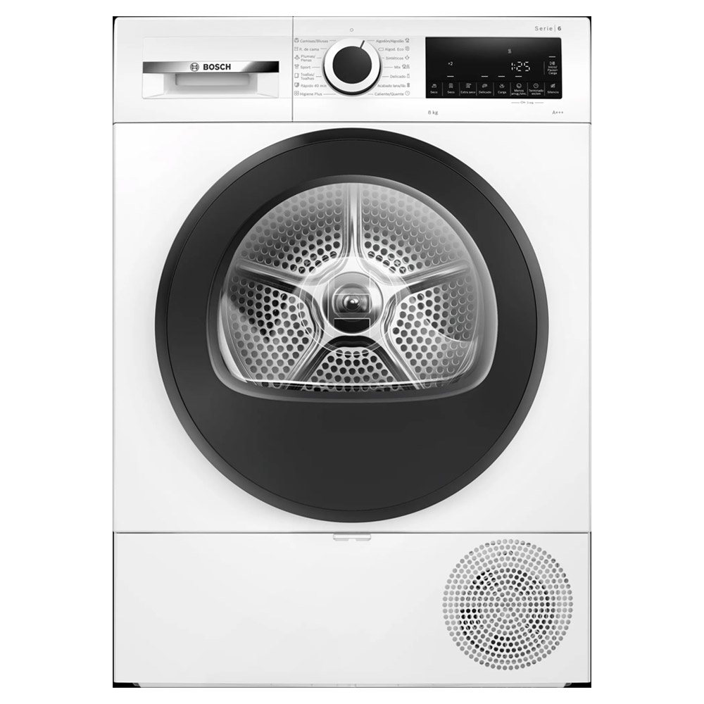 Máquina de Secar Roupa Bosch Wqg233d0es 8kg Classe a