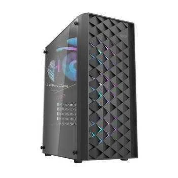 Pocítacová Skrín Darkflash Dk351 + 4 Ventilátory (Cerná)