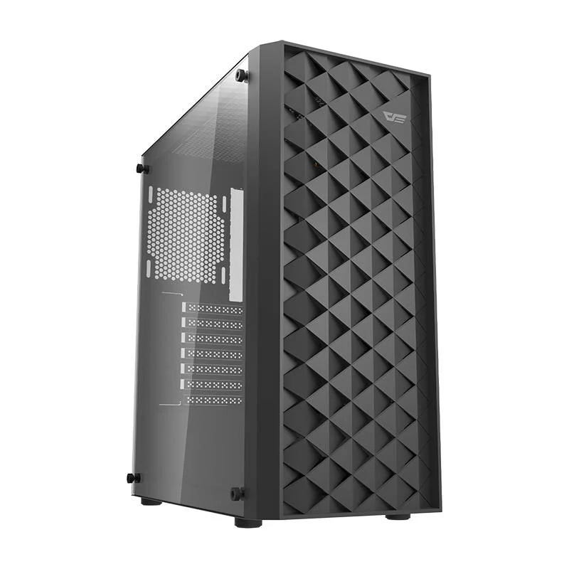 Pocítacová Skrín Darkflash Dk351 + 4 Ventilátory (Cerná)