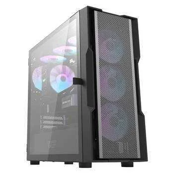Pocítacová Skrín Darkflash Dk431 + 4 Ventilátory (Bílá)
