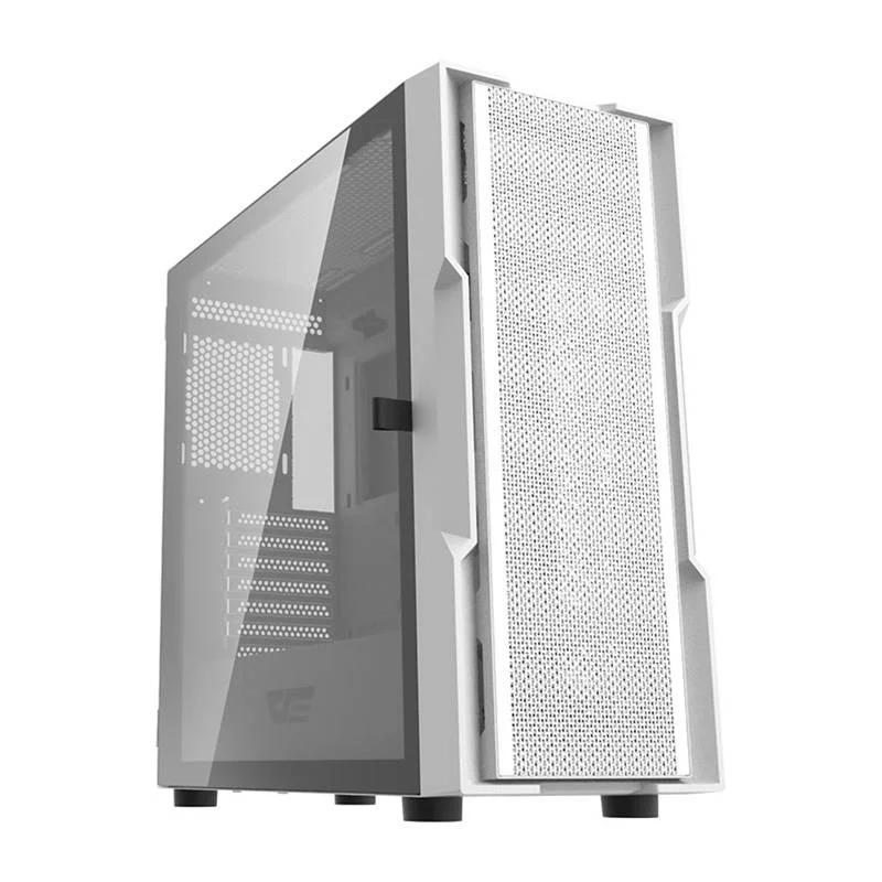 Pocítacová Skrín Darkflash Dk431 + 4 Ventilátory (Bílá)