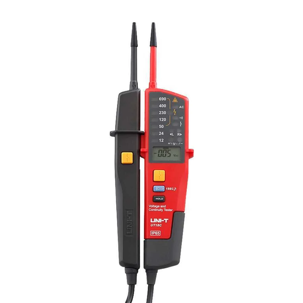 Detector de voltaje AC/DC sin contacto - Display .