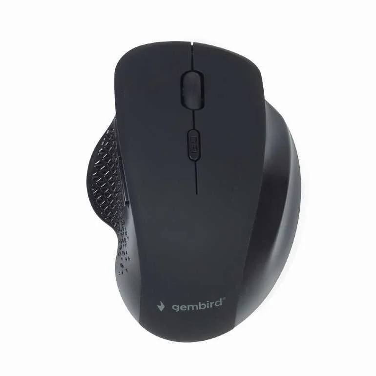 Gembird Musw-6b-02 6-Button Wireless Optical Mouse 1600 Dpi  Black