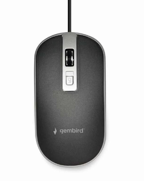 Gembird Mus-4b-06-Bs Mouse Ambidextrous Usb Type-A Optical 1200 Dpi