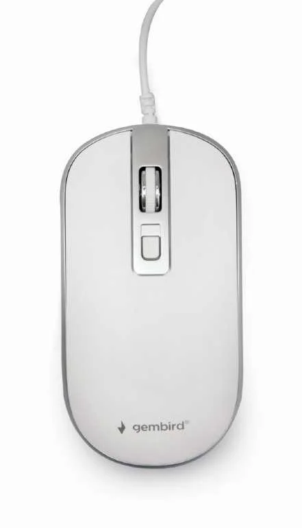 Gembird Mus-4b-06-Ws Wired Optical Mouse  Usb  12.